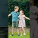 George & Charlotte’s playtime is too adorable#royal #princess #charlotte #princegeorge #royalfamily