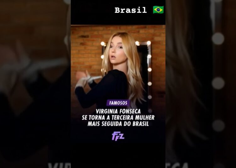Virginia Fonseca VIROU CELEBRIDADES BRASILEIRAS BRASIL 🇧🇷 #dance #baile