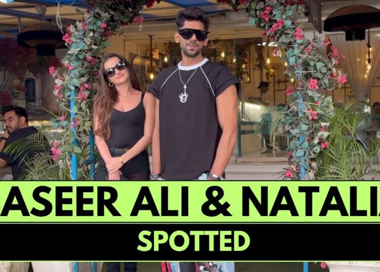 Baseer Ali & Natalia Spotted In Andheri
