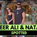 Baseer Ali & Natalia Spotted In Andheri