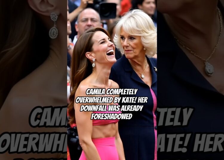 Camila Completely Overwhelmed by Kate! Her Downfall Was Already Foreshadowed #royal #camilla #kate