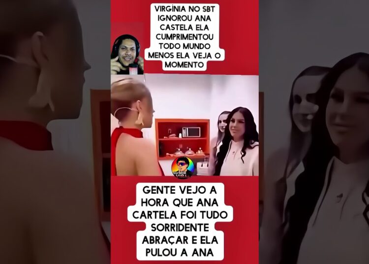 😳 virginia fonseca ignora anacastela no sbt 😱 veja o momento constrangedor 👀💥 #shorts #treta #aovivo