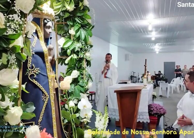 Solenidade de Nossa Senhora Aparecida Paróquia Cristo Rei Realeza PR. 12/10/25.
