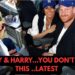 SUSSEXES BACKLASH -DODGERS – HARRY TOLD MEGHAN THIS! #royal #britishroyalfamily #meghan