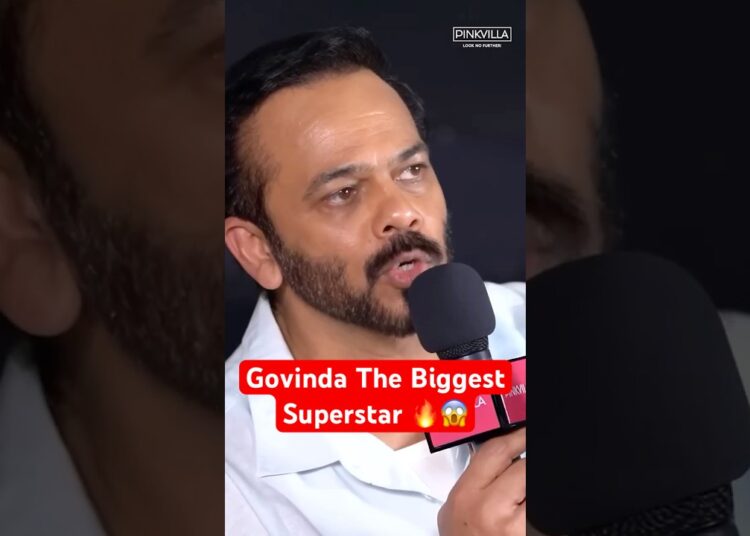 Rohit Shetty 🤩believes Govinda 👑would be India’s biggest star today #shorts #govinda #rohitshetty