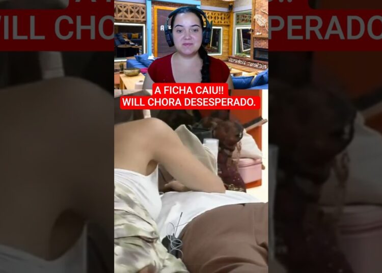 A FICHA CAIU!! WILL CHORA DESESPERADO COM MEDO DE SER ELIMINADO NA ROÇA! “DEIXA EU FICAR BRASIL”