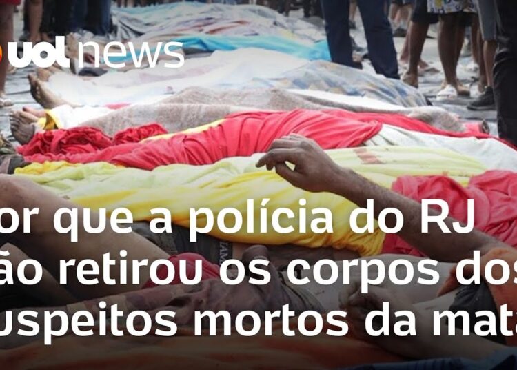 Por que a polícia do Rio de Janeiro não retirou os corpos da mata após operação contra o CV?