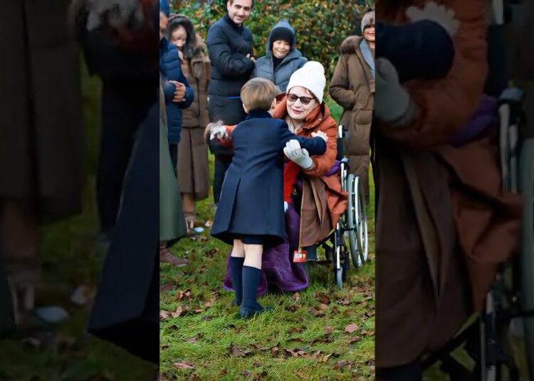 Who can resist Louis’s heart-melting move?#royal #princelouis #royalfamily