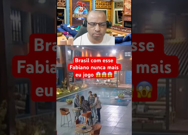 🔥 AFAZENDA 17 – Shia diz BRASIL EU  NUNCA MAIS falo com Fabiano sobre jogo. #afazenda17