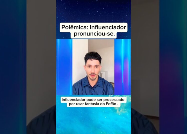 Polêmica: Influenciador pronunciou-se. #noticias #ultimasnoticia #fofocas