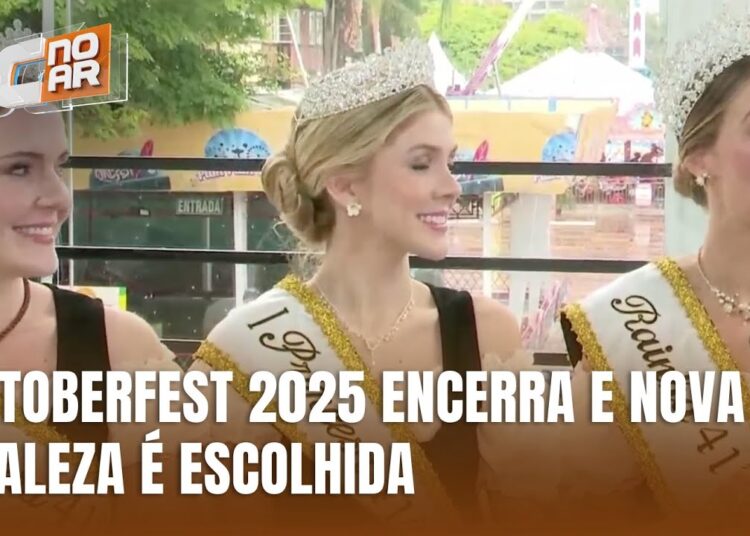 Oktoberfest 2025 termina com mais de 650 mil visitantes e nova realeza eleita para 2026