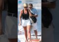 Princess Diana with Dodi Fayed in St. Tropez, France #shorts #britishroyalfamily #royalfamily