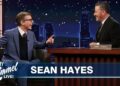 Sean Hayes on Dodgers World Series Game with Jason Bateman & SmartLess at the Hollywood Bowl