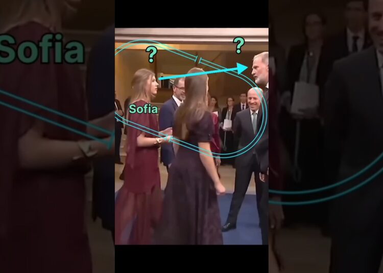 🏃most breathtaking👣 scene/Sofia’s eyes were only on her father King Felipe#papa#newshort.