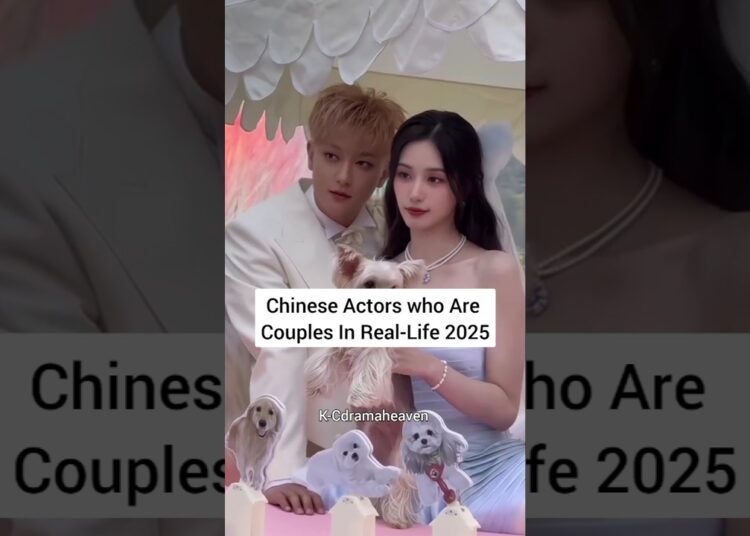 Top Chinese Dramas Stars who Are Dating or Married in Real Life ❤️🫶🥰❤️ #youtubeshorts #trending