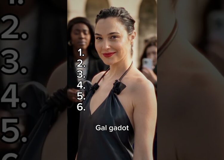 Como ficou a sua lista ?  #celebridades #starranking #margotrobbie #emilyblunt #galgadot #fyp