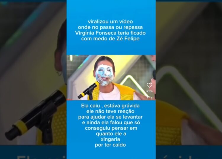 Virgínia Fonseca com medo de Zé Felipe viralizou #fofocas #zefelipe #noticias #virginiafonseca