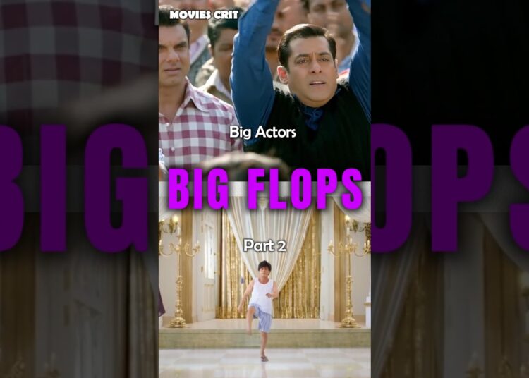 Big Actors Gave Biggest Flops PART2 #salmankhan #srk