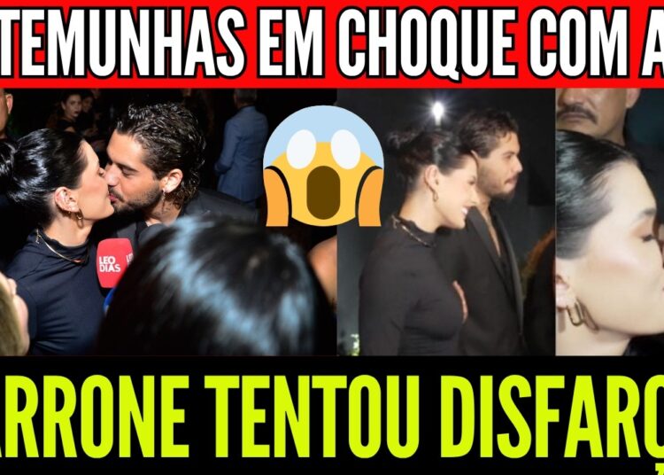 CÂMERAS REGISTRAM O BEIJO ENTRE ANA CASTELA E ZÉ FELIPE — O MOMENTO QUE PAROU A FESTA DE MARRONE!