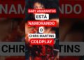GABY AMARANTOS está NAMORANDO O CHRIS MARTIN COLDPLAY #celebridades #artista #fofocas