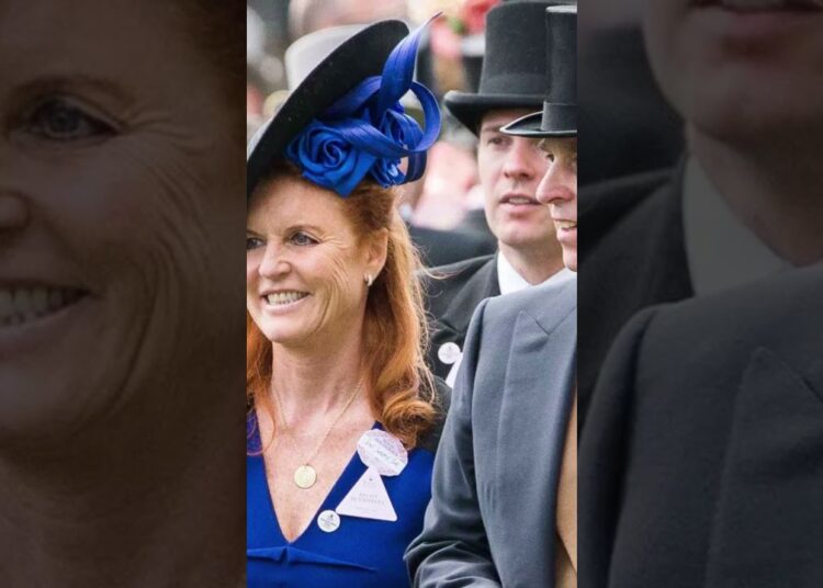 Sarah Ferguson rompe com Andrew e começa do zero! #shortsfeed #shortsyoutube