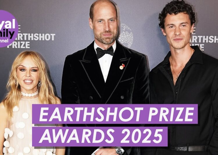 Prince William and Kylie Minogue Join Forces at Earthshot Prize Awards