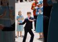 Louis’s cute dance makes Charlotte laugh!#royal #princelouis #dance #charlotte #princesscatherine