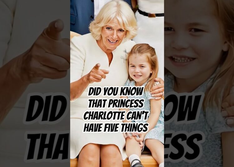 Did you know that Princess Charlotte can’t have five things #royal #queenelizabeth #charlotte