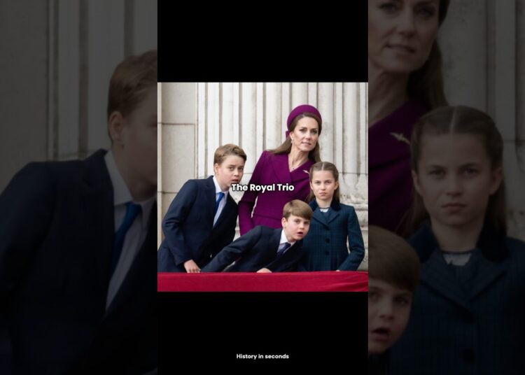 The Royal Trio of Britain 😂 #queen #queenelizabeth #royal #royalfamily #usa #funny #nyc #king #fun