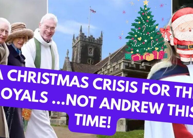 CHRISTMAS CRISIS FOR THE KING & ROYALS – LATEST #christmas #royal #news