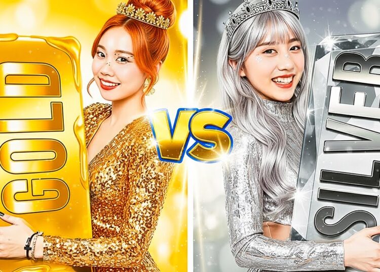 ¡Chica Oro Vs Chica Plata En La Realeza! ¿Quién Es La Princesa Más Bella?