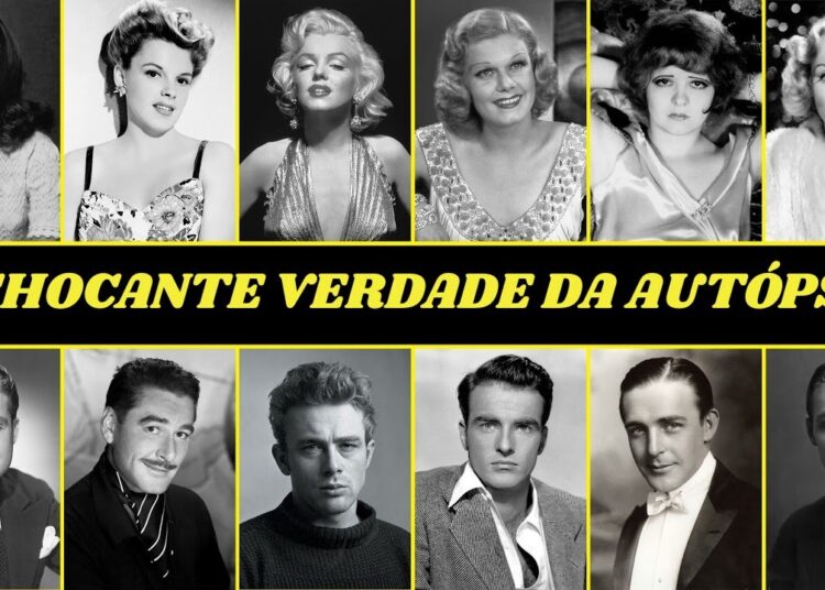 Coisas Chocantes Encontradas em Laudos de Autópsia de Celebridades da Velha Hollywood! ⚰️