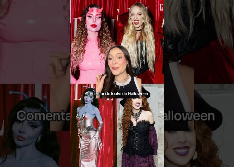 Comentando o look dos famosos no Halloween da elle brasil