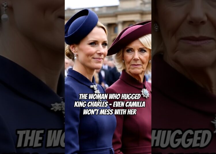 The Woman Who Hugged King Charles – Even Camilla Won’t Mess With Her #royal #zara #camilla #charles