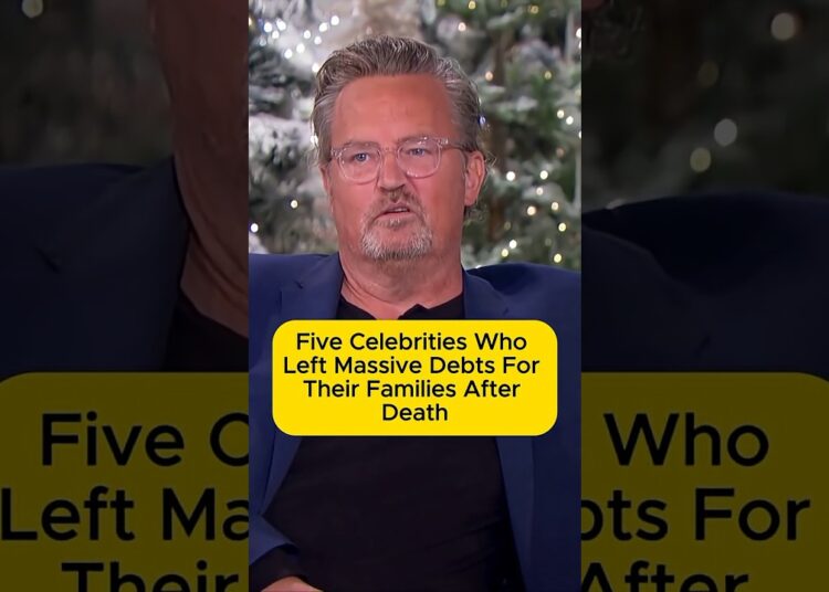 5 Celebrities Who Died Broke and Left Massive Debts Behind 😱💸 #celebrity #hollywood #shorts