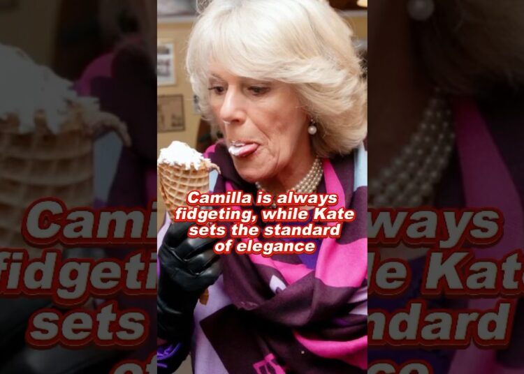 Camilla always makes small gestures in public#royal #queenelizabeth ##celebrity #fypage