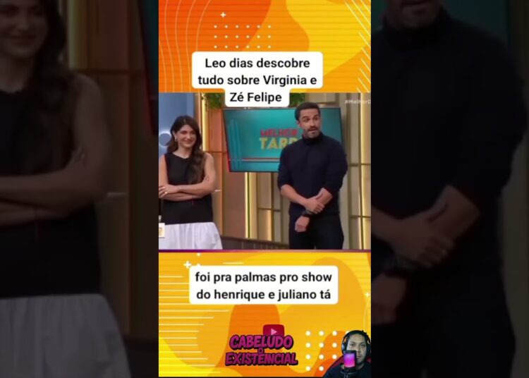 🟠💥 leo dias solta bomba sobre virgínia e zé felipe! #shorts #leodias #fofoca #famosos #gossip