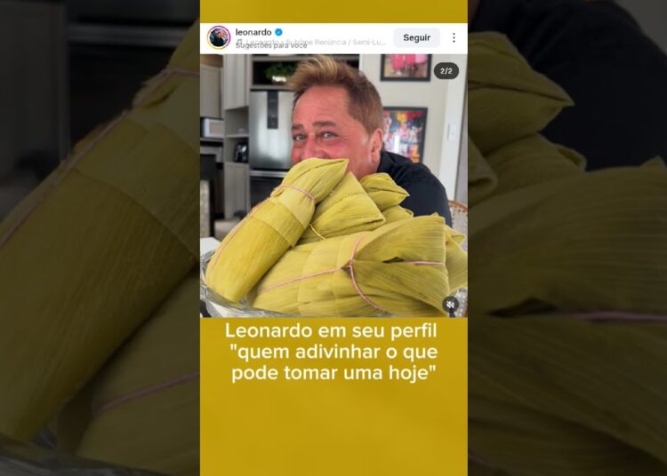 Leonardo faz brincadeira sobre beber #fofocas #poliana #zefelipe #leonardo #fofocadosfamosos