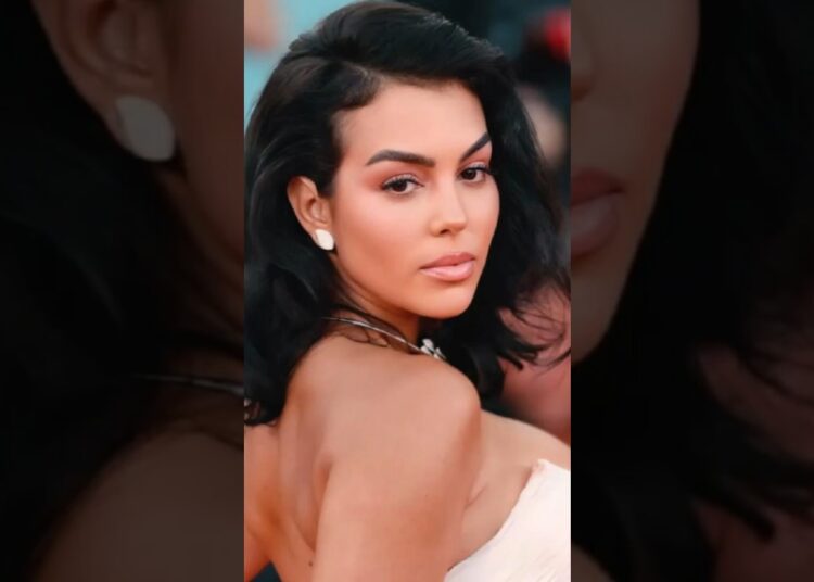 Georgina’s White Satin Gown Stopped the Red Carpet Cold! #georgina