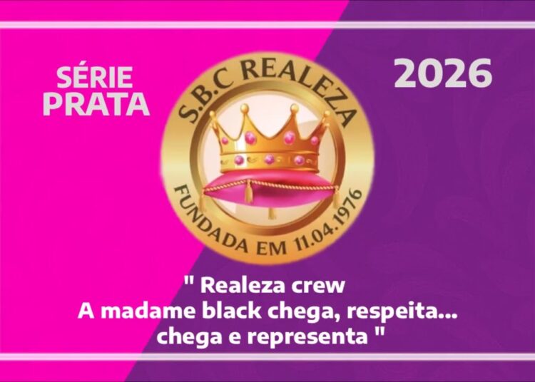 Realeza – Samba Enredo 2026
