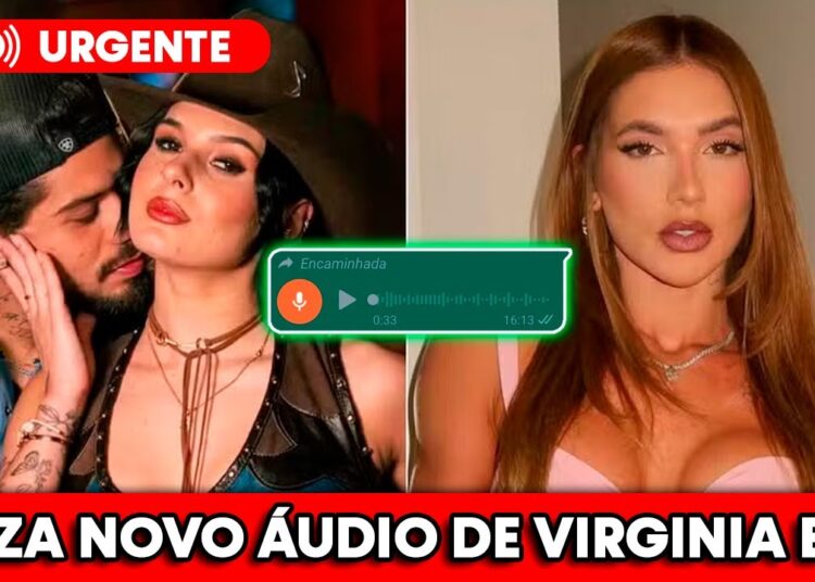 VIRGINIA VAZA ÁUDIO ÍNTIMO DE ZÉ FELIPE E REAÇÃO DE ANA CASTELA CHOCA A INTERNET!