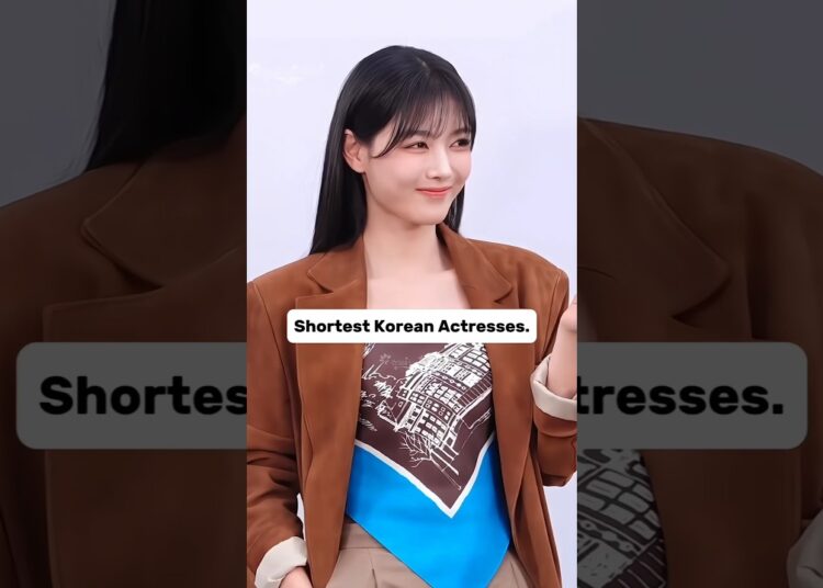 Shortest Korean Actresses ✨#youtubeshorts #kdrama #kpop #goviral #bts #trending #viral #fyp #fypシ゚