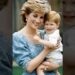 When baby Harry smiles, Diana’s heart melts 💖#royal #princess #diana #princeharry #royalfamily
