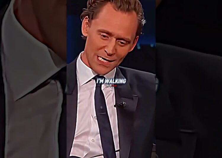 Tom Hiddleston Gets Police Warning! 😶👮♂️ #shorts