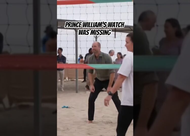Prince William’s watch was missing #royal #princewilliam #diana #watch #celebrity #usa #new #foryou