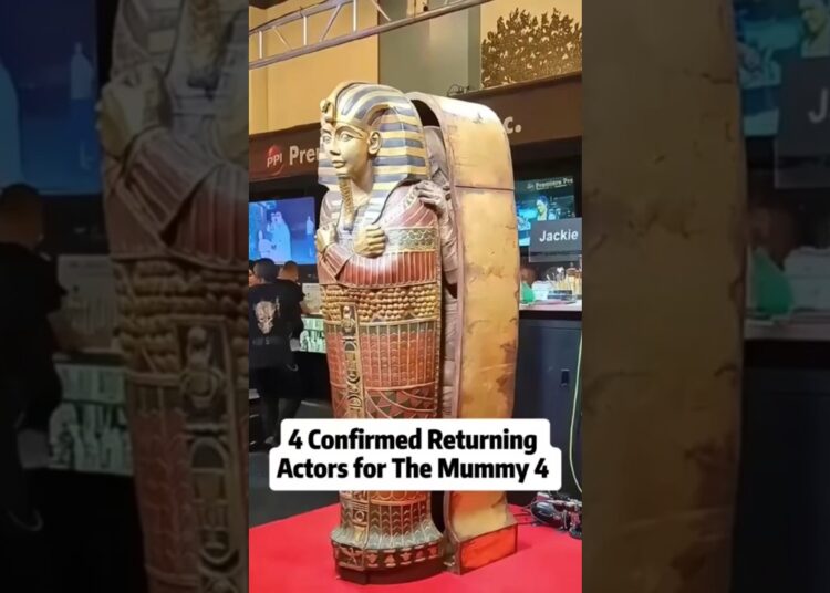 Hollywood Shocks! 4 Stars Returning in The Mummy 4 — Final Reveal Will Blow Your Mind! 🔥🎬 #shorts