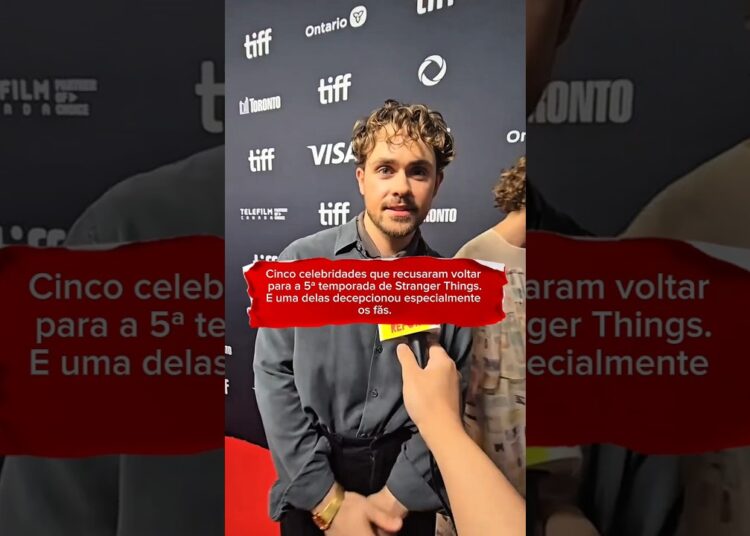 Cinco celebridades que recusaram voltar para a 5ª temporada de Stranger Things.