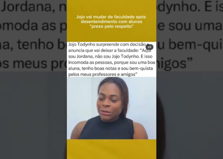 Jojo todynho vai sair de faculdade onde teve desentendimento #fofocas #jojo #noticias #famosos #leo