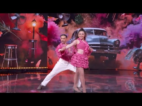 Silvero Pereira dança Salsa na Dança dos Famosos | Domingão com Huck 09/11/2025