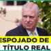 Polémica en la realeza: Rey Carlos despoja a Andrés de su título de príncipe